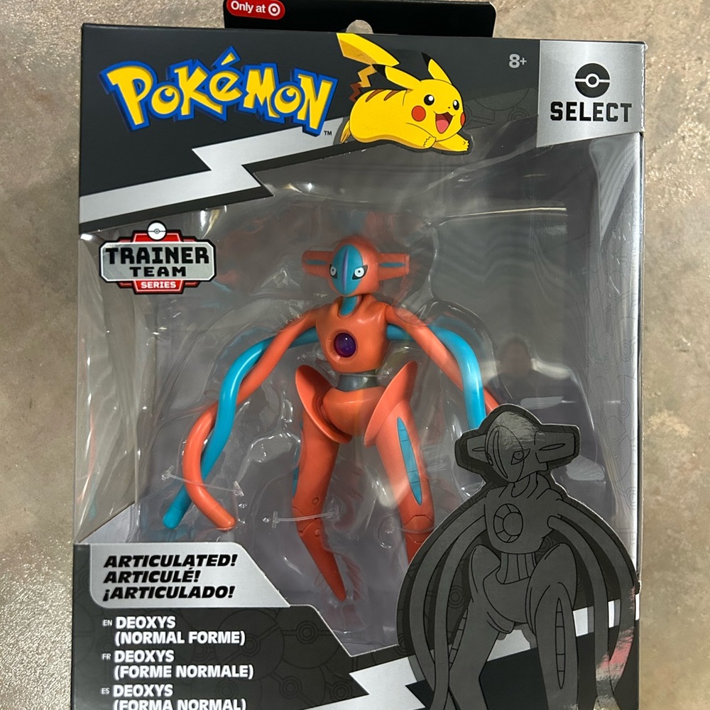 Pokémon Select Deoxys Figure Target Exclusive